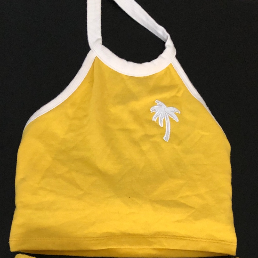 Halter Top & Shorts Set